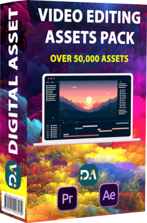 50K+ Video Editing Assets Pack